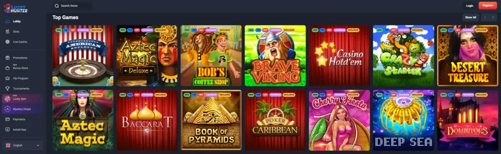Luckyhunter Casino Slots